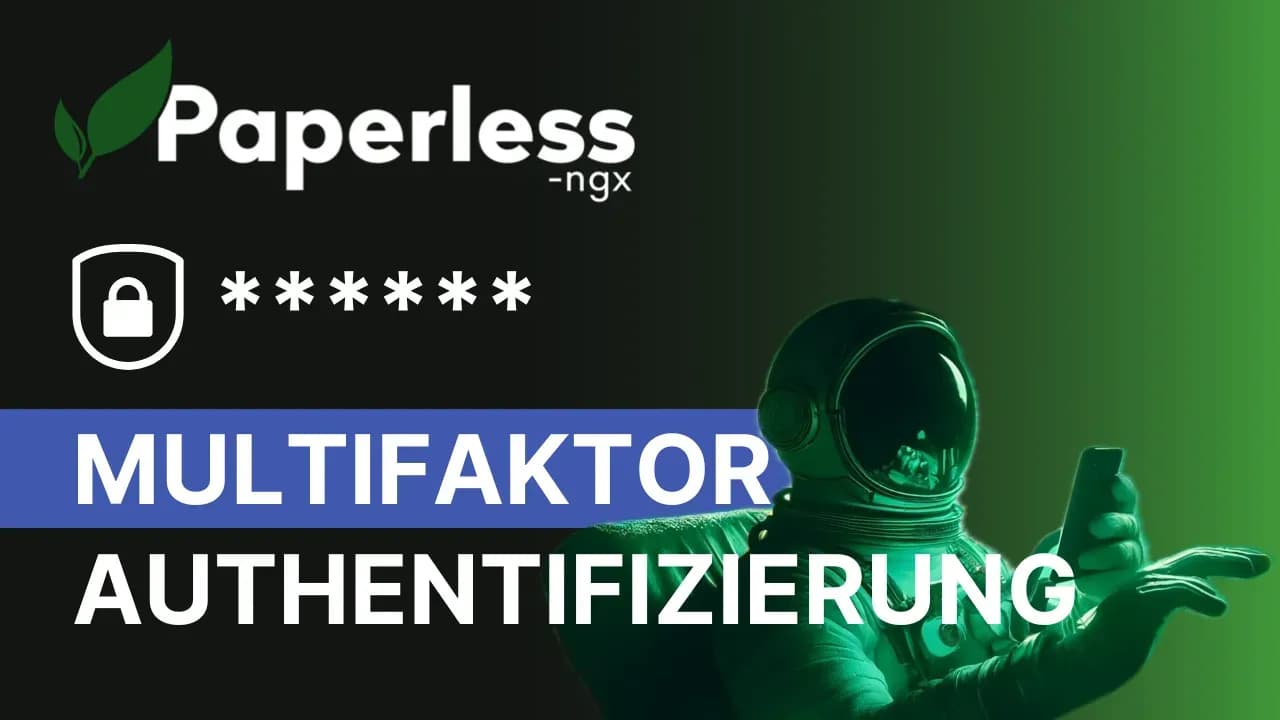 Thumbnail: Multi-Faktor-Authentifizierung in Paperless-ngx einrichten