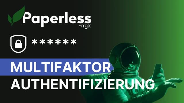 Thumbnail: Multi-Faktor-Authentifizierung in Paperless-ngx einrichten