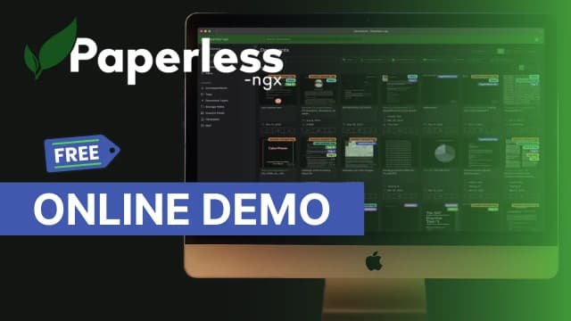 Thumbnail: Paperless-ngx online demo