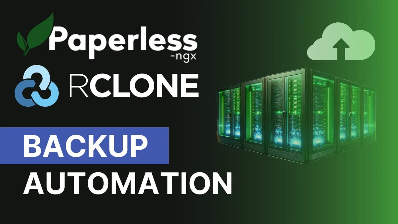 paperless-ngx backup automation with rclone